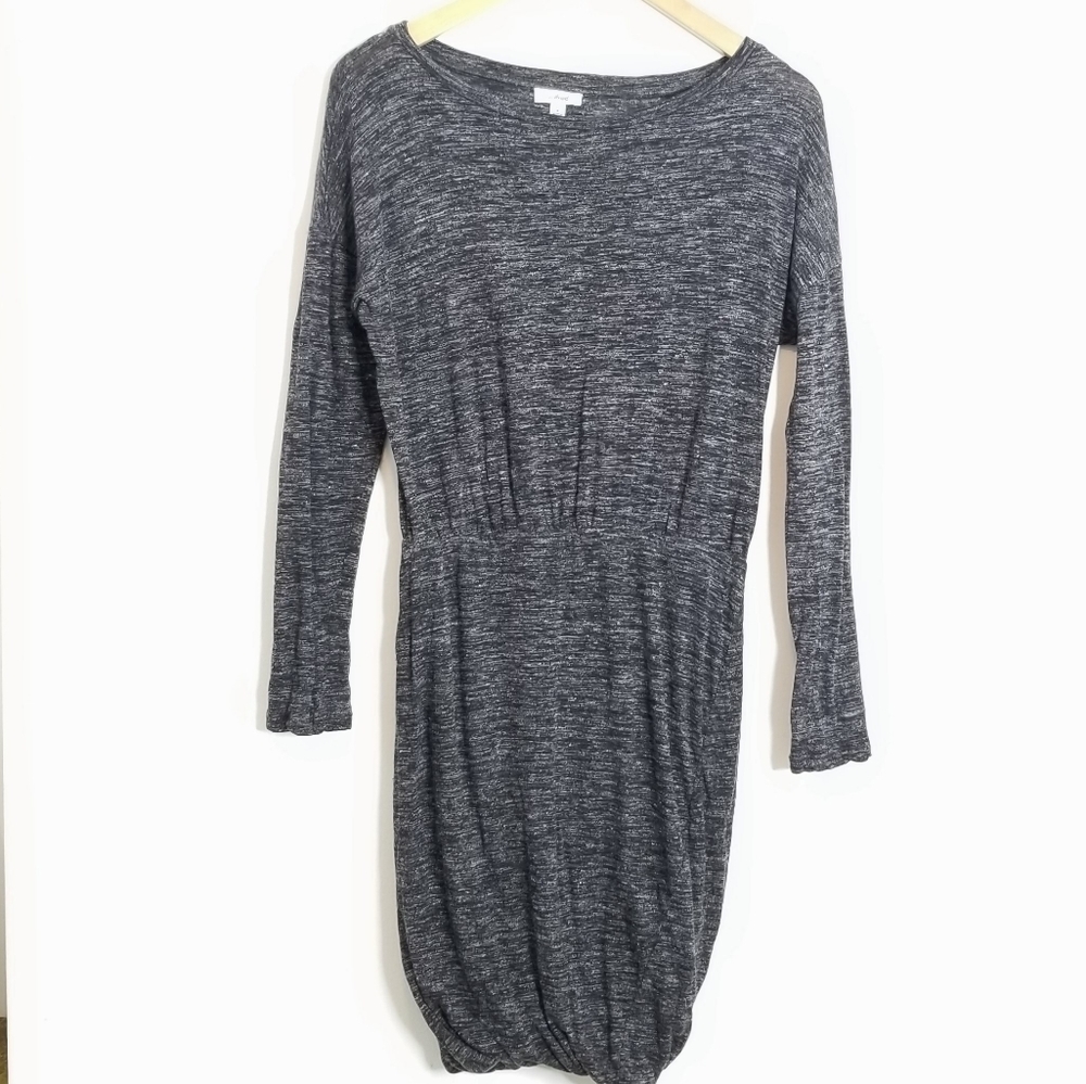 Wilfred Bodycon Linen Knit Dress